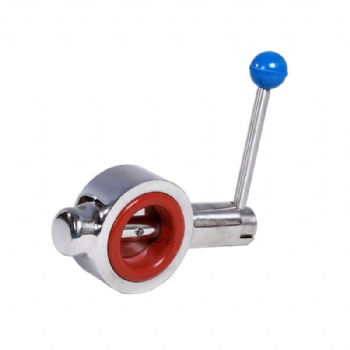 Sanitary butterfly valve