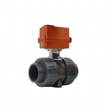 UPVC electric motor valve