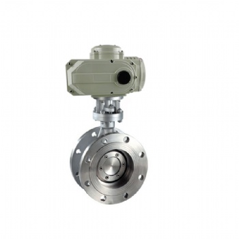 Flange triple eccentric butterfly valve