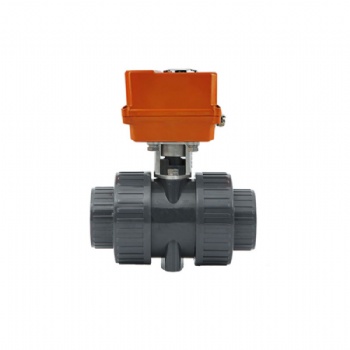 UPVC electric motor valve